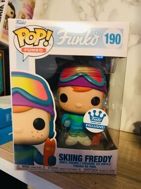 Funko Pop! Funko Exclusive Skiing Freddy trending current  PPG $243 NIB